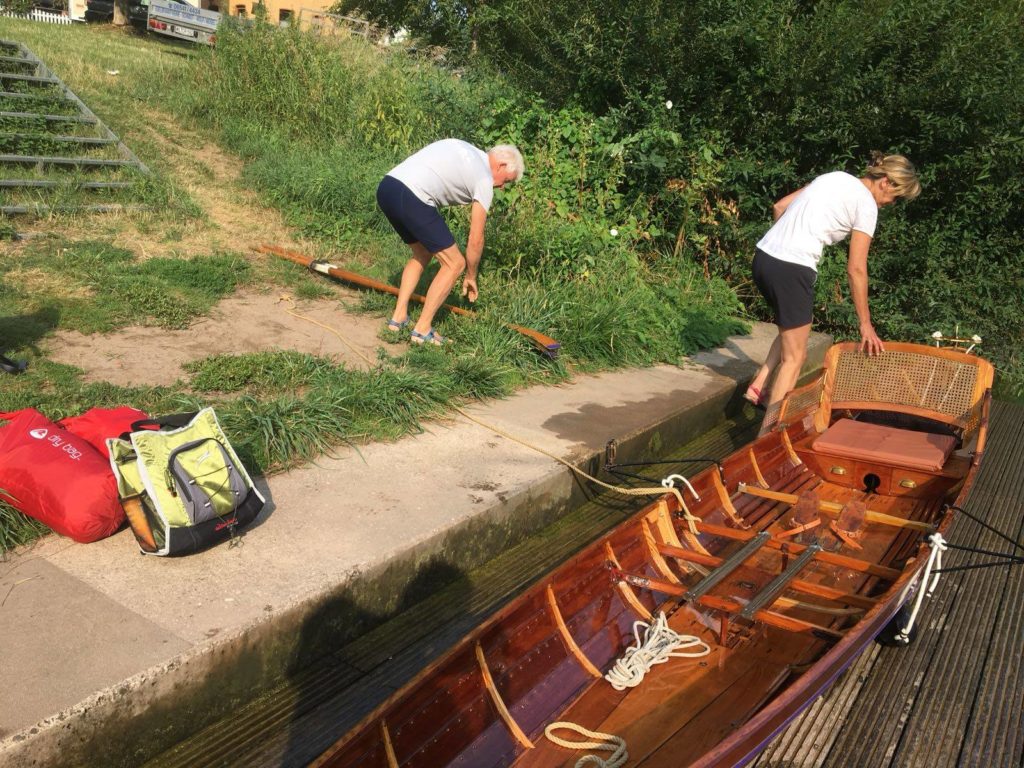 Mosel Ruderboot