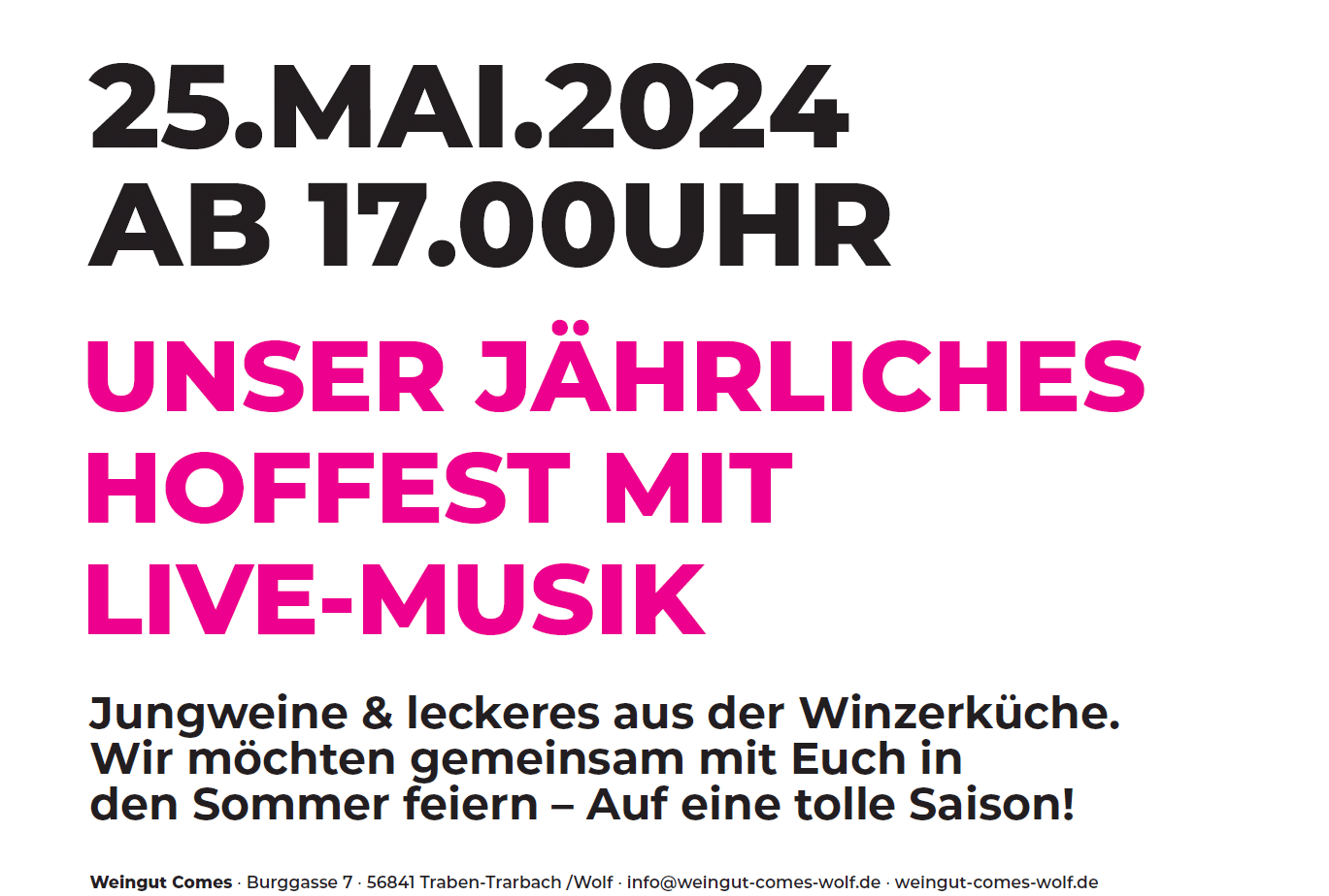 Mosel Wolf Farm Festival